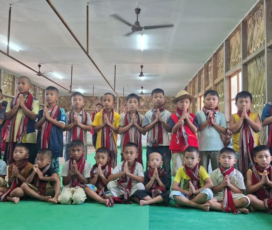 Prayer Hall at Nyibu Nyigam Yarku, Yekar